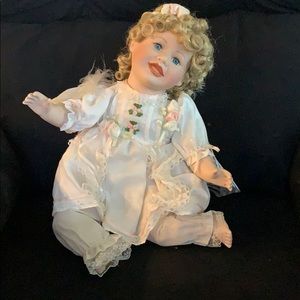 Angel porcelain doll
